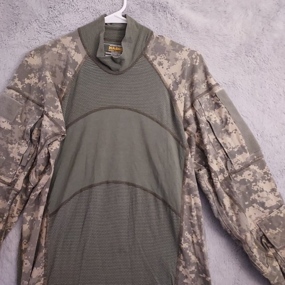 Massif Advanced Combat Shirt Mens Medium Type 1 Digital Camo US Army Paintball M - Picture 4 of 12